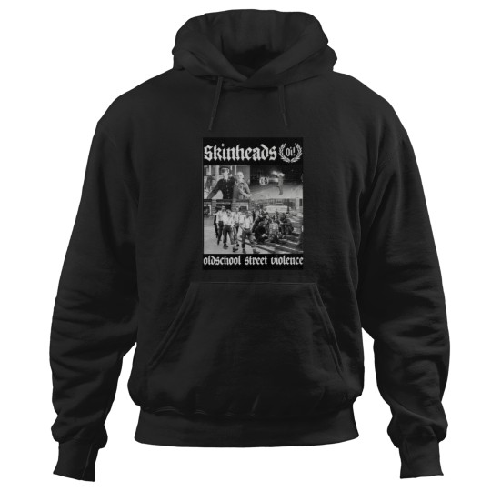 Discover Skinhed oi Hoodies