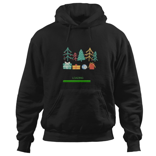 Discover Xmas Loading Hoodies