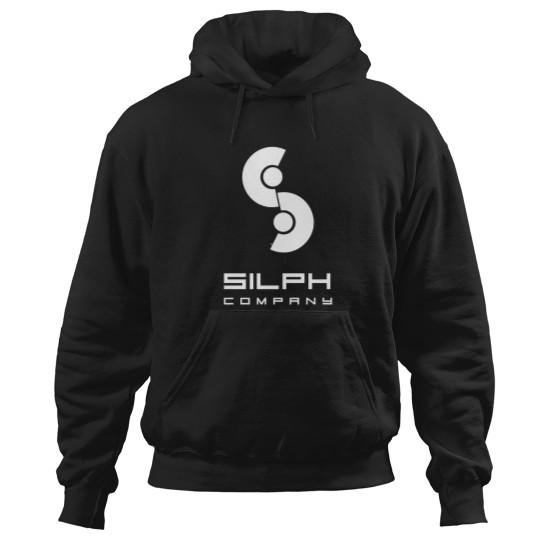 Discover Silph Co. Logo (in White) Hoodies