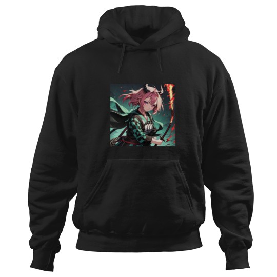 Discover Demon Slayerss Girl With swordss Hoodies