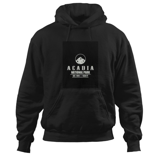 Discover Acadia Pride Region State Est 1919 Shirt Graphic Hoodies