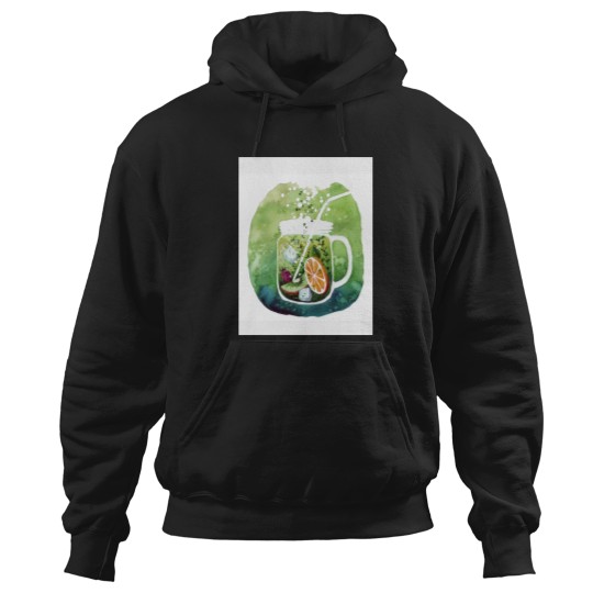 Discover Watercolor lemonade! Baseball ¾ Sleeve Hoodies
