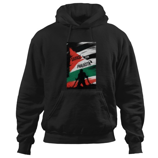 Discover Saoirse Don Phalaistn - United Irish-Palestinian Struggle Hoodies