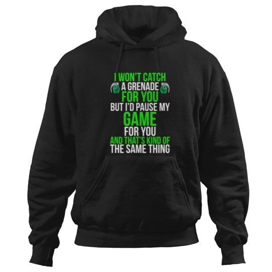 Discover Id Pause My Game Funny Gamer T Shirt Hoodies