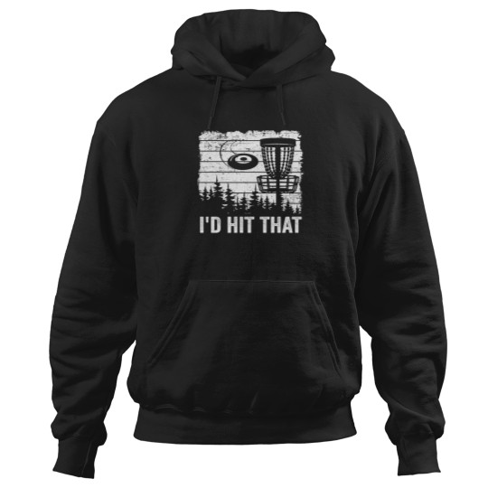 Discover ID Hit That Disc Golf Basket Player Disc Golf Hoodies