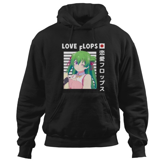Discover Love Flops Mongfa Bai peeker Hoodies