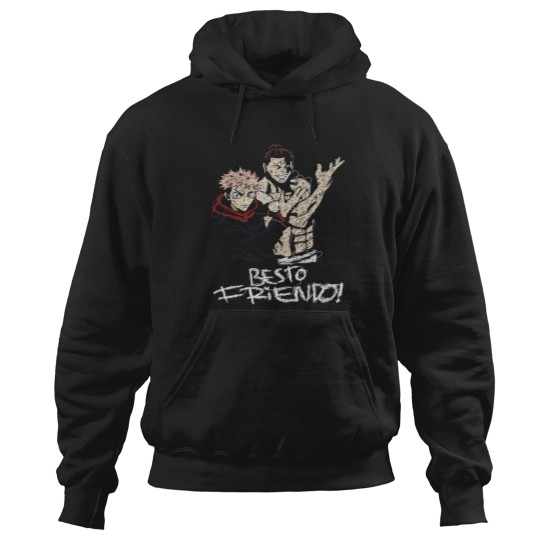Discover yuji itadori and aoi todo besto friendo in cool scribble art Hoodies