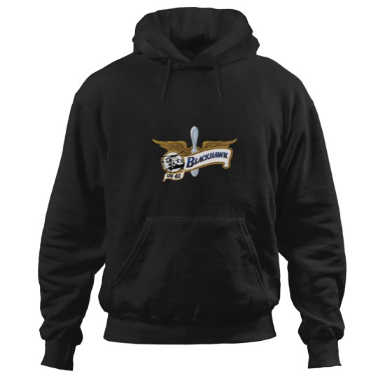 Discover Vintage Blackhawk design Hoodies