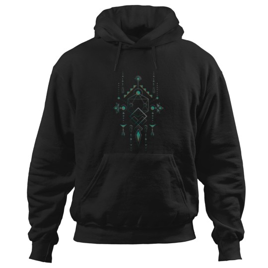 Discover Mystical Totem   Sacred Geometry Hoodies