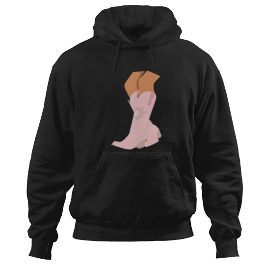 Discover Pink Cowgirl Boots Hoodies