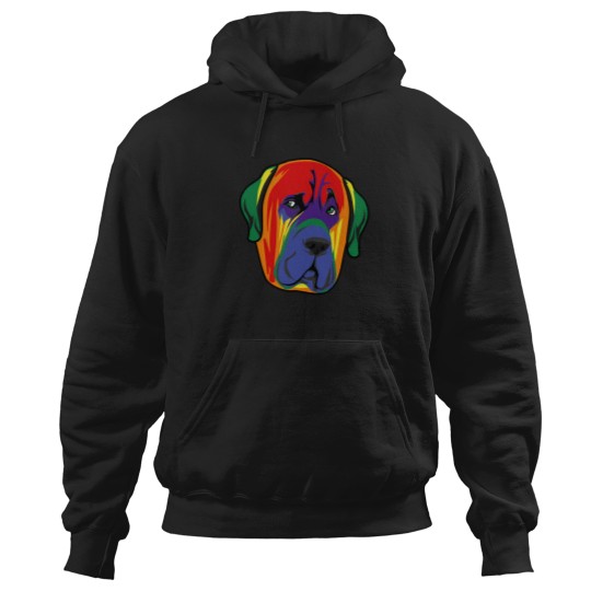 Discover Rainbow Brim The Mastiff 3070 Hoodies