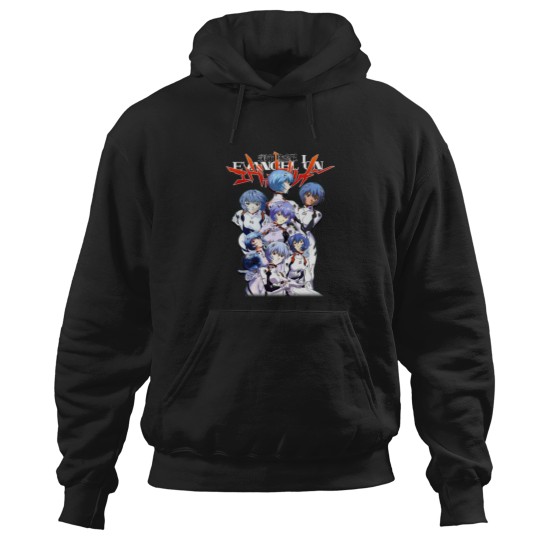 Discover Rei Ayanami Evangelion Hoodies