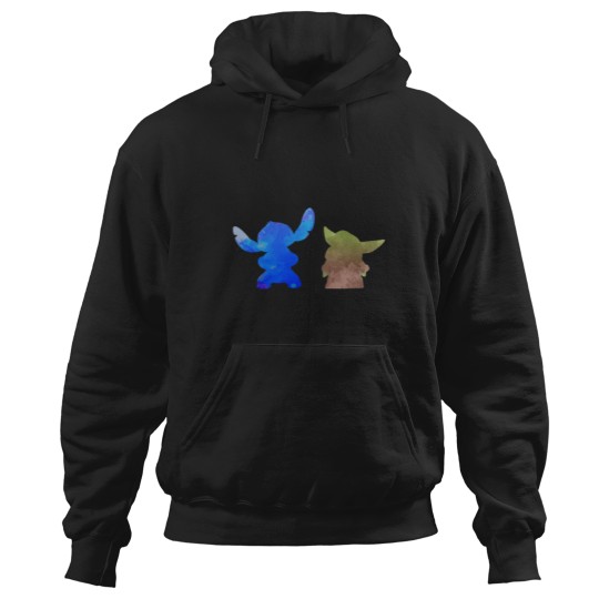 Discover Alien and Baby Inspired Silhouette Hoodies