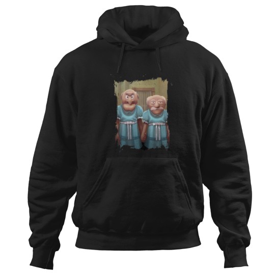 Discover Muppet Maniac Statler amp Waldorf as the Grady Twins Hoodies
