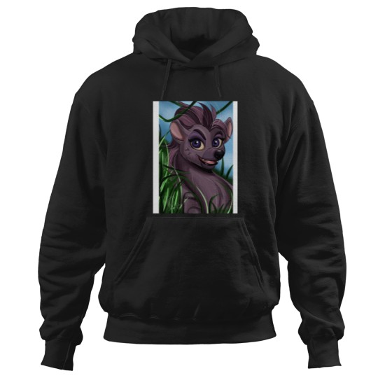 Discover Cartoon Hyena Girl Jasiri Hoodies