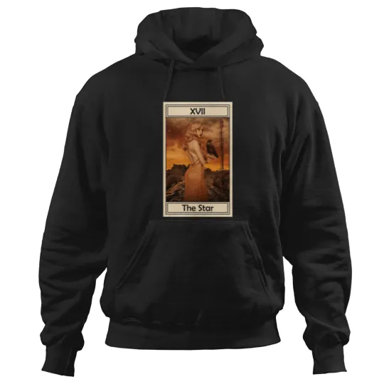 Discover Tarot The Star Sabrina Carpenter Vintage Hoodie - Sabrina Emails Tour Edition