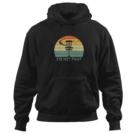 Discover Funny Vintage Disc Golf Frisbee Golf Hoodie