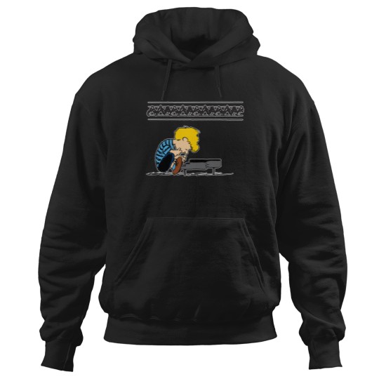 Discover Schroeder Charlie Brown Music Hoodies