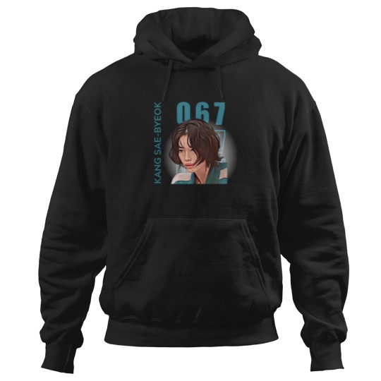 Discover Squid Cosplay Player 067 Sae Byeok Hoodies