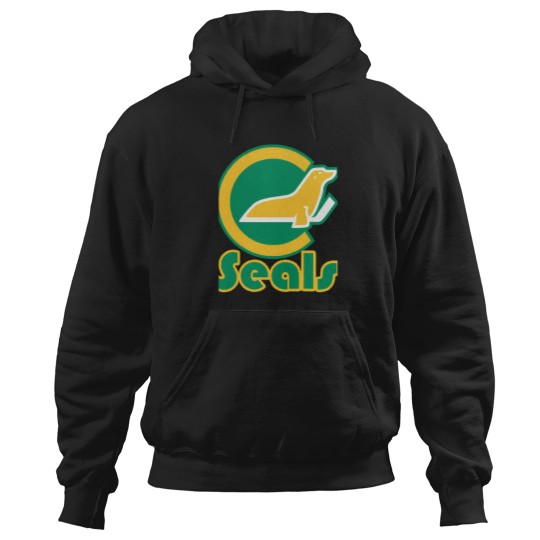 Discover Defunct California Golden Seals Hockey Classic Hoodies