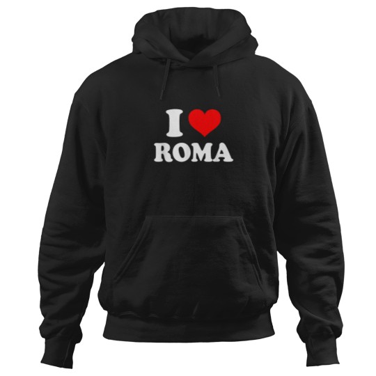 Discover I Love Roma Hoodie