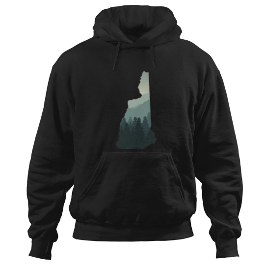 Discover New Hampshire NH 603 ing and Snowboarding Hoodies