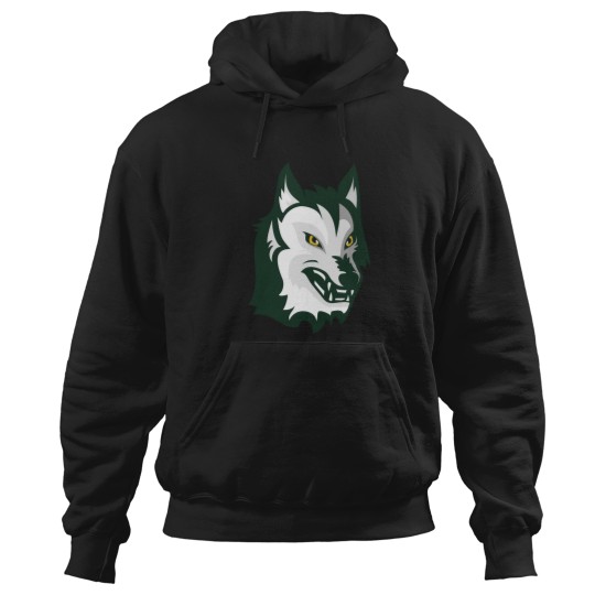 Discover Keuka College, Wolves Athletics logo Hoodies