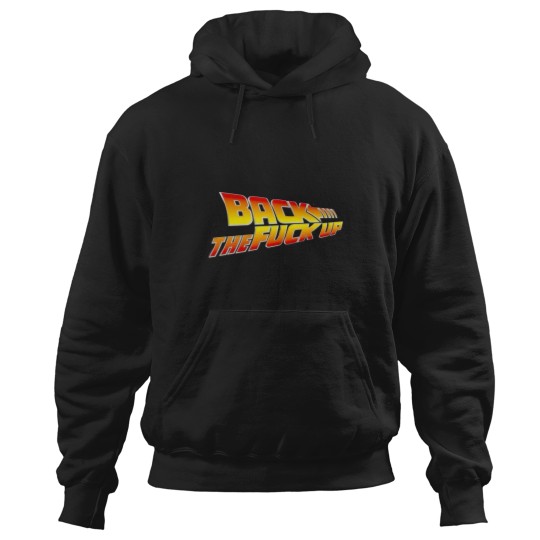 Discover Back To The Future Logo Hoodies