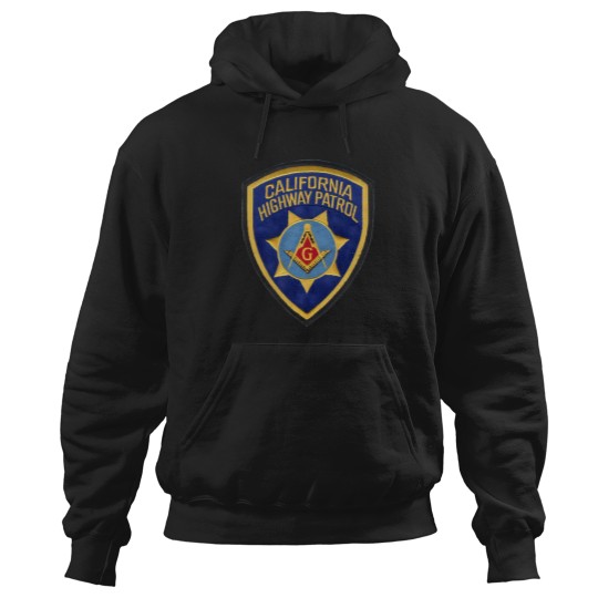 Discover California Highway Patrol Freemason 1824 Hoodies