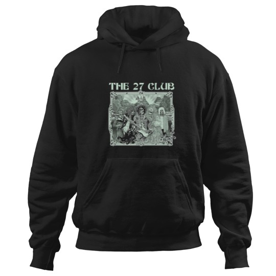 Discover THE 27 CLUB kurt cobain       9 Hoodies