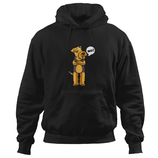 Discover Stubborn Welsh Terrier Dog Hoodies