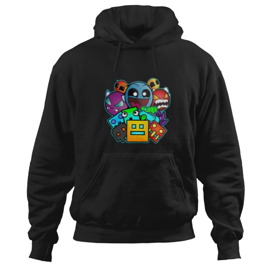 Discover Geometric Dash Classic T-Shirt Hoodies