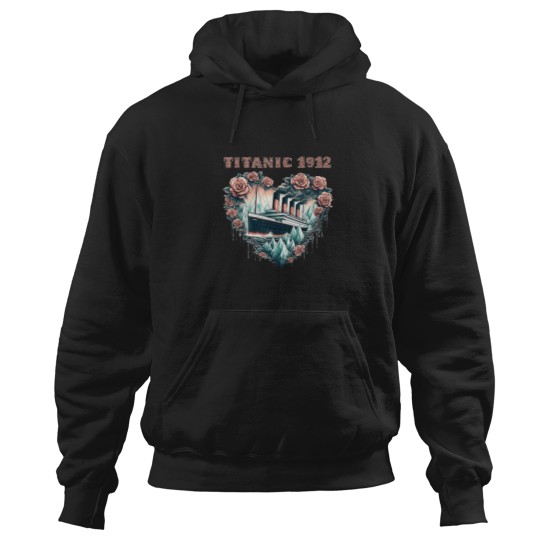 Discover Titanic Remembrance Day Titanic Sinking Kids Wom Hoodies