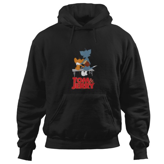 Discover Tom Jerry Movie Park bench Hoodies