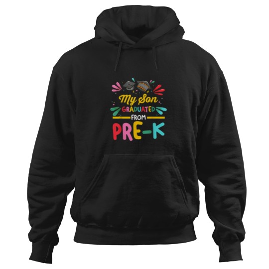 Discover my son graduated from prek prekindergarten Hoodies