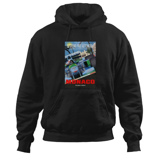 Discover 52 Grand Prix Automobile Monaco Gp 1994 - Michael Schumacher Benetton Hoodies