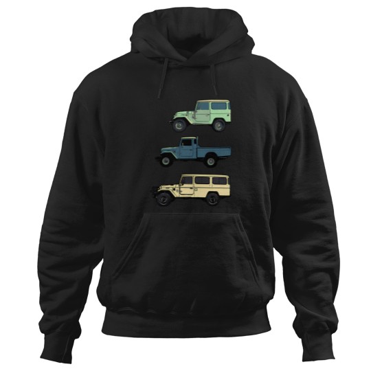 Discover 40 Series Cartoon Collage 1 Hoodies