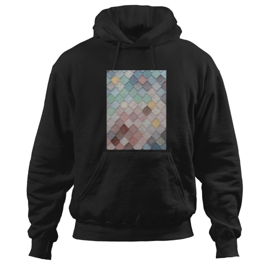 Discover SEA OF PAINTED TILES Graphic Hoodies