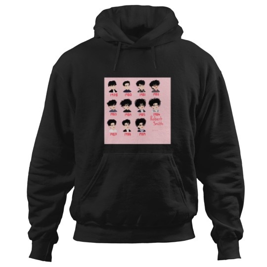 Discover Robert Smith of The Cure Hair History Active T-Shirt Hoodies