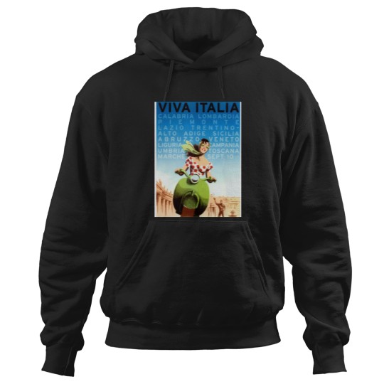 Discover Vintage Italy Travel Hoodies