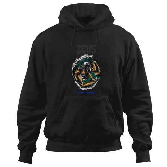 Discover Zeus Surf Shop Hoodies