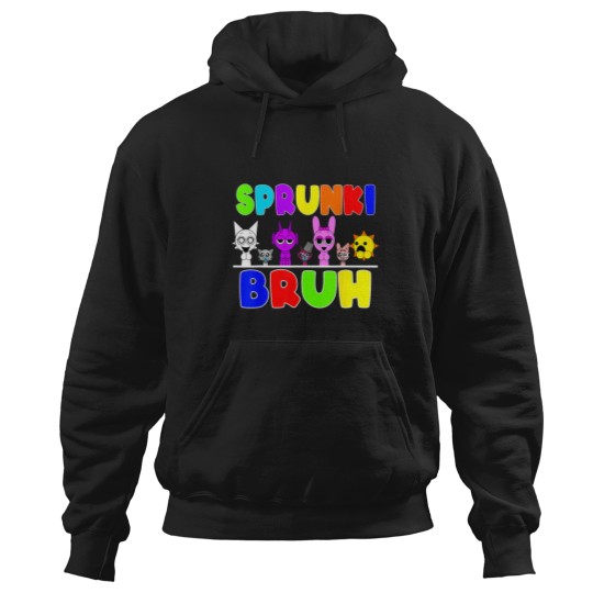 Discover Sprunki Beats Funny Sprunki Game Bruh Hoodies