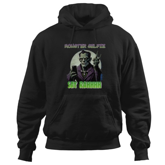 Discover Monster Selfie Hoodies