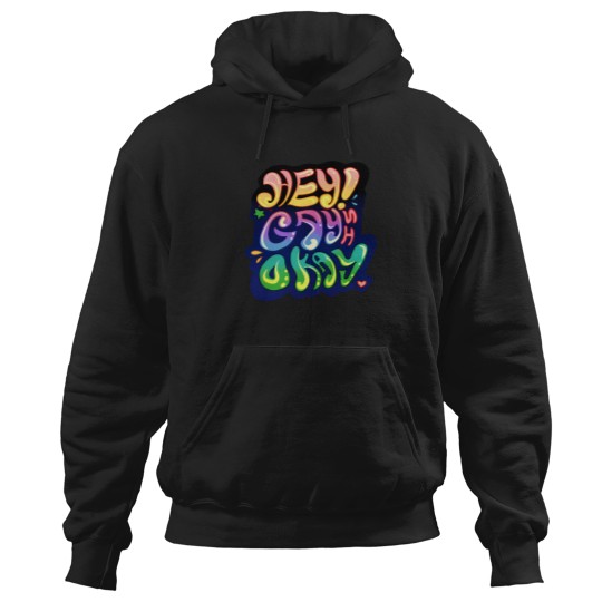 Discover Gay Is Okay 5891 Hoodies