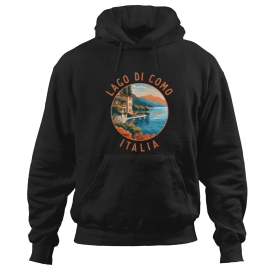 Discover Lago Di Como Italia Distressed Circle Caring For Your Hell Hound Coffee Mug Hoodies