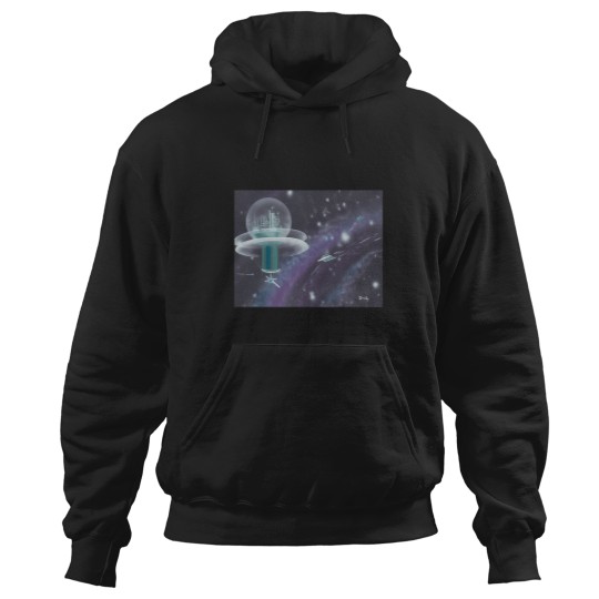 Discover Nebula City Hoodies