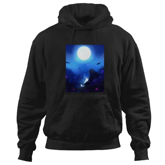 Discover the Moon Graphic Ori and the Blind Forest action game Hoodies