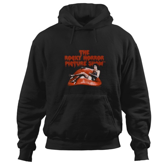 Discover The Rocky Horror Picture Show Dr. Frank-N-Furter Logo Hoodies