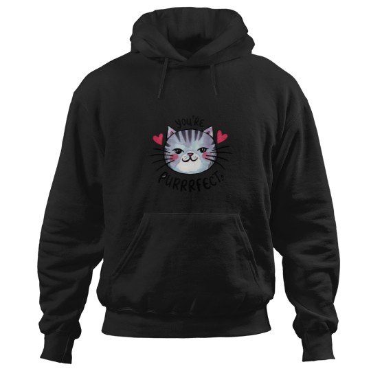 Discover You’re Purrrfect Hoodies