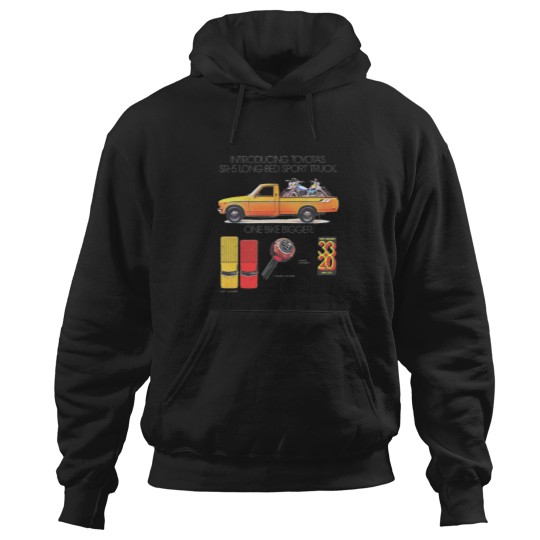 Discover Vintage Toyota Trucks ad graphic Hoodies